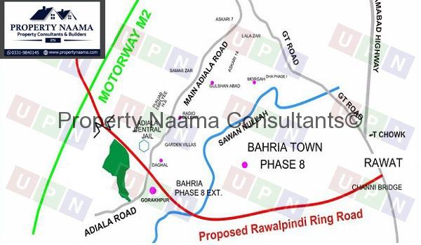 Rawalpindi Ring Road, Location – Complete Details