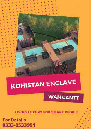 Kohistan Enclave Wah Cantt | All Details, Location, Prices, Installments