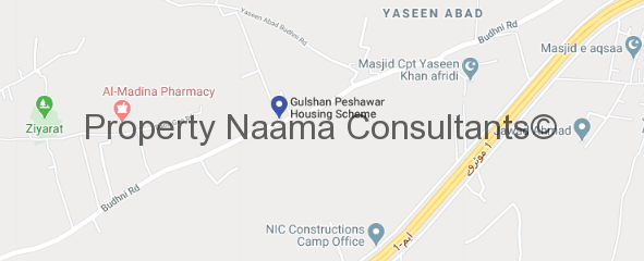 Gulshan peshawar Location