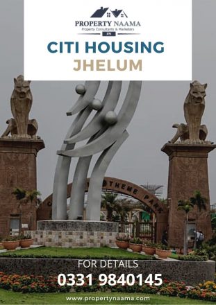 Plots on Installments in CITI Housing Jhelum – New Deal | All Details
