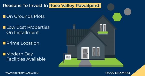 Reasons for Investment in Rose Valley Rawalpindi | Why to Invest? | Details