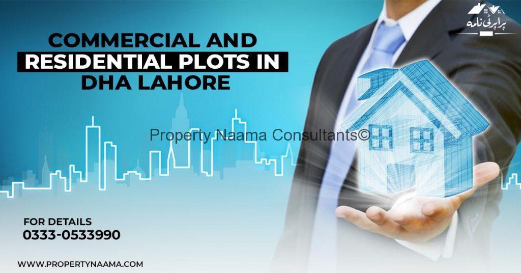 DHA Lahore Residential and commercial Plots