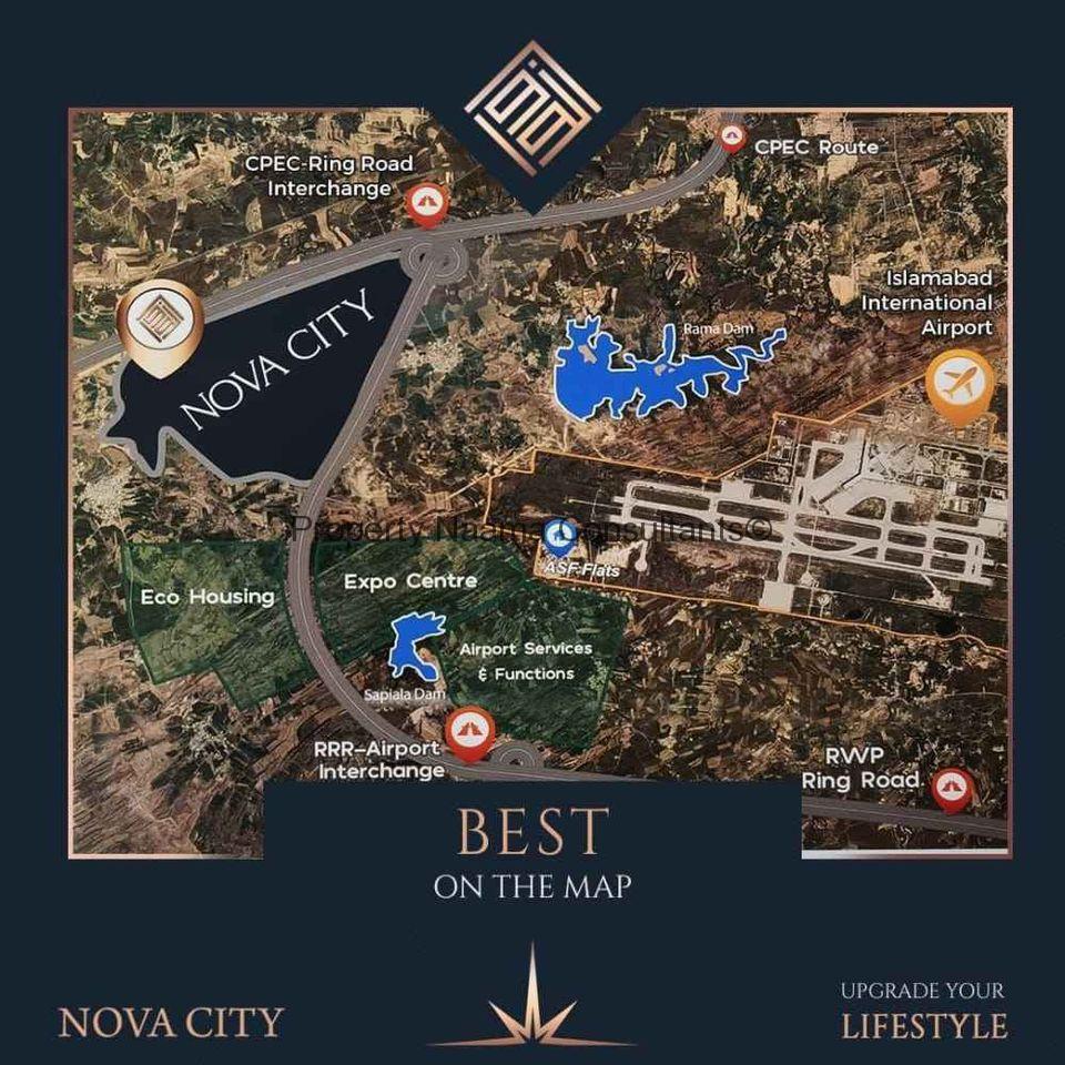 Nova City Islamabad Location