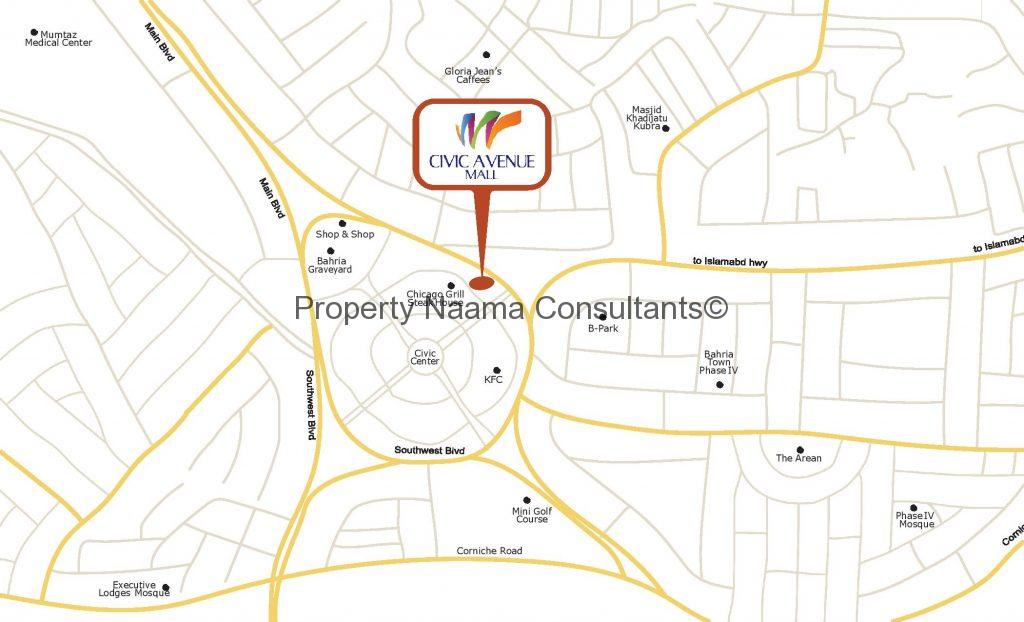 Civic Avenue Mall Location