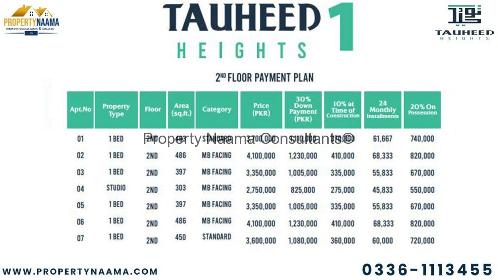 Tauheed Heights 2nd Floor