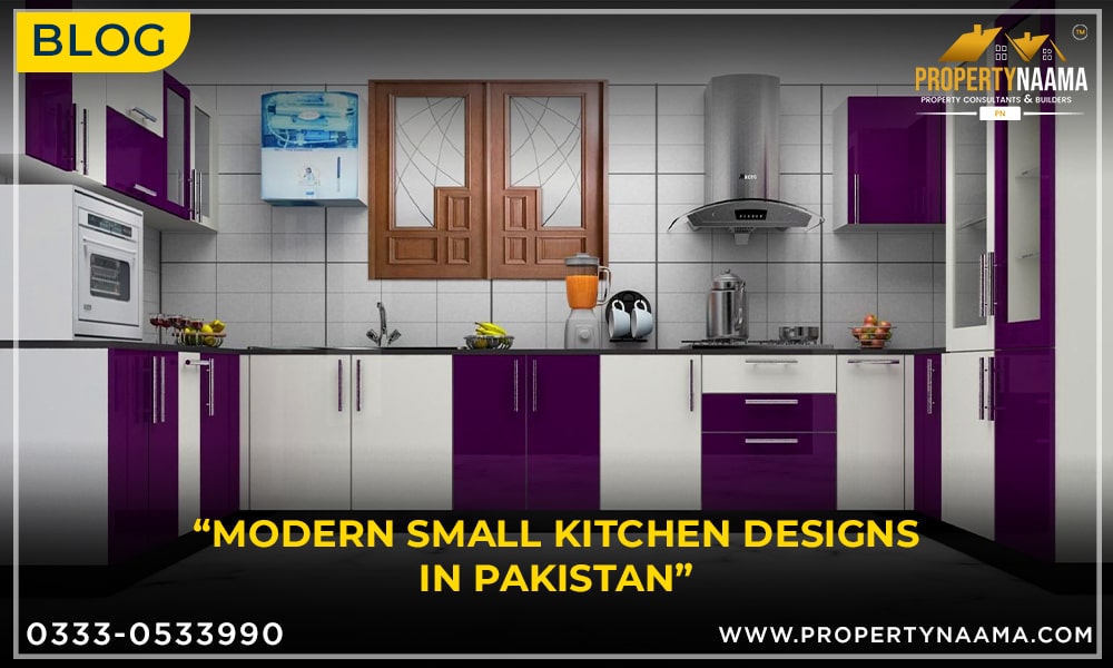 Modern Small Kitchen Designs in Pakistan