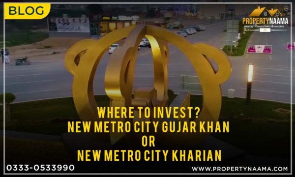 Where to Invest? New Metro City Gujar Khan or New Metro City Kharian?