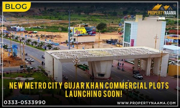 New Metro City Gujar Khan Commercial Plots – launching soon!