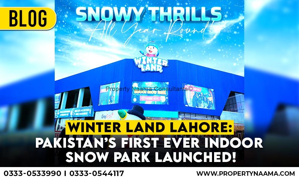 Winter land Lahore: Pakistan’s First Ever Indoor Snow Park Launched