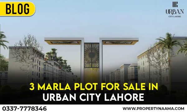 3 Marla plot for sale in Urban City Lahore