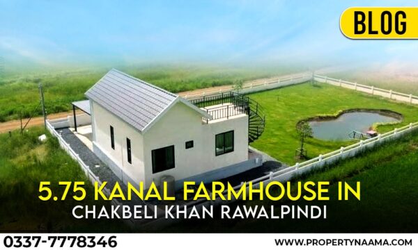 5.75 Kanal Farmhouse in Chakbeli Khan Rawalpindi