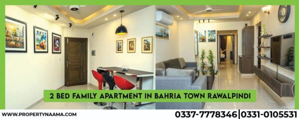 2 Bed Family Apartment in Bahria Town Rawalpindi