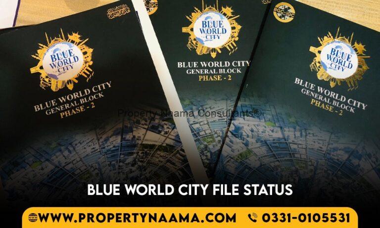 Blue world city files status