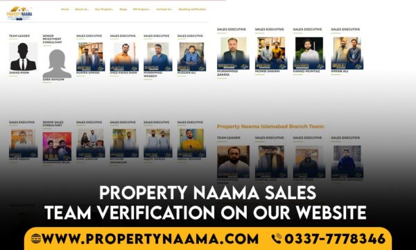 Property Naama Sales Team Verification on Our Website 
