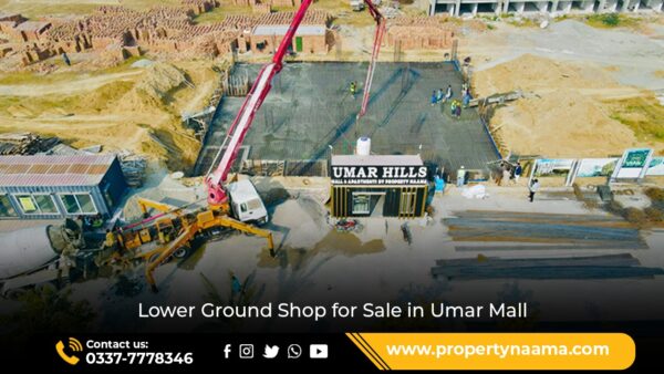 Lower Ground Shop for Sale in Umar Mall  