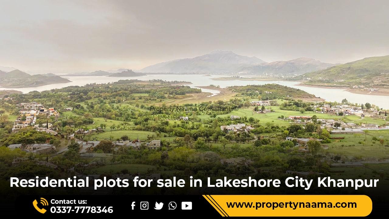 Residential plots for sale in Lakeshore City Khanpur