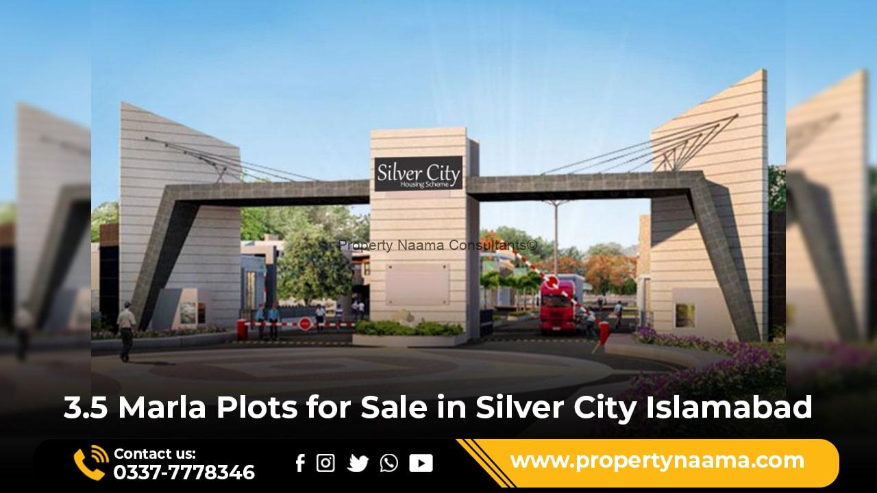 3.5 Marla Plots for Sale in Silver City Islamabad