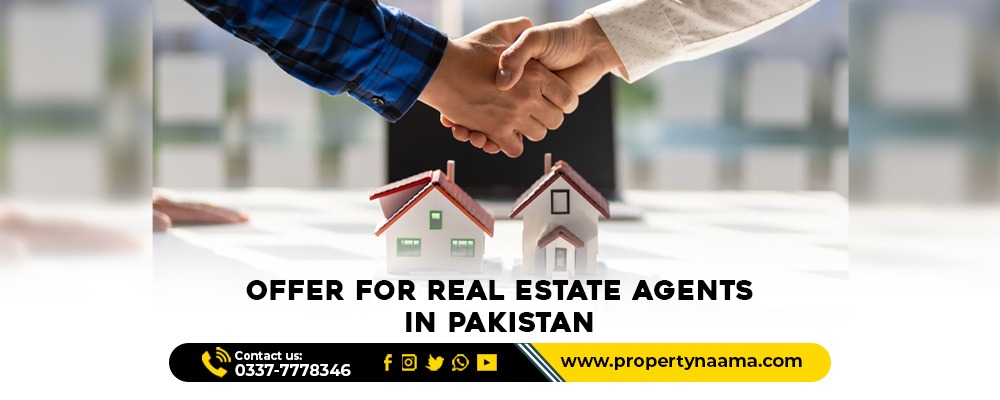 Offer for real estate agents