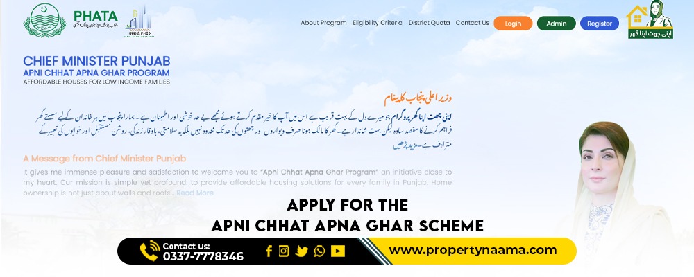 Apni Chhat Apna Ghar Scheme