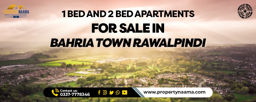 1Bed and 2Bed Apartments for Sale in Bahria Town Rawalpindi