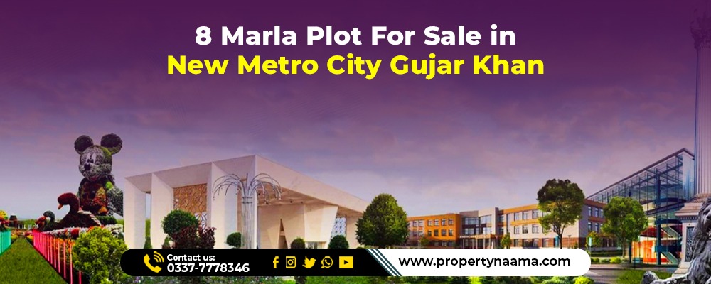 8 Marla Plot For Sale in New Metro City Gujar Khan