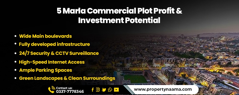 5 Marla Commercial Plot Details