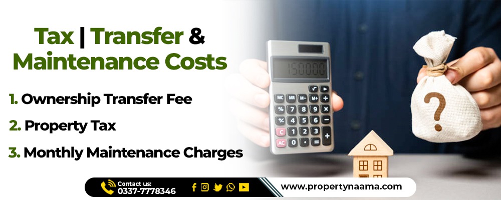 Tax, Transfer, and Maintenance Costs