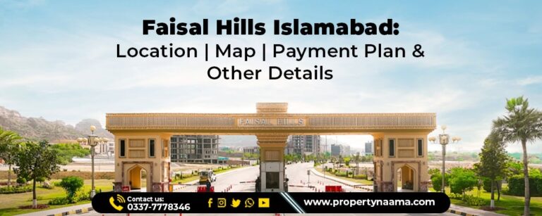 Faisal Hills Islamabad: Location