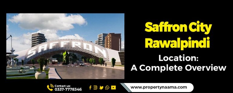 Saffron City Rawalpindi Location