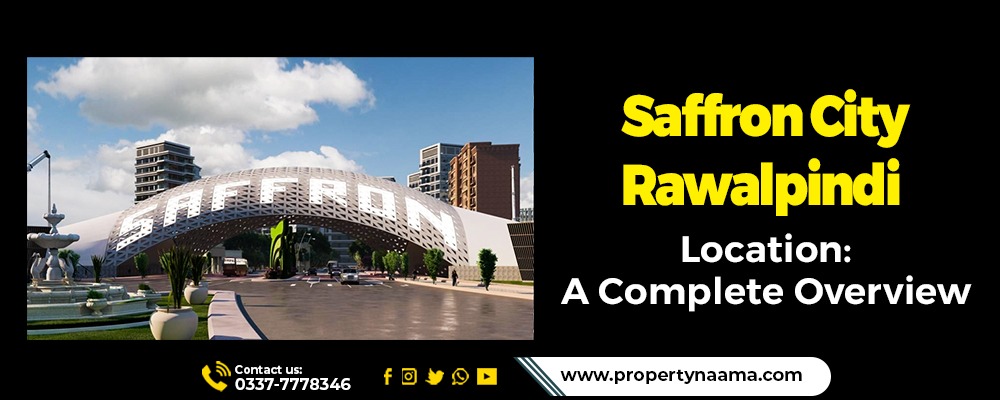 Saffron City Rawalpindi Location