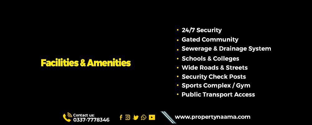 Amenities & facilities 